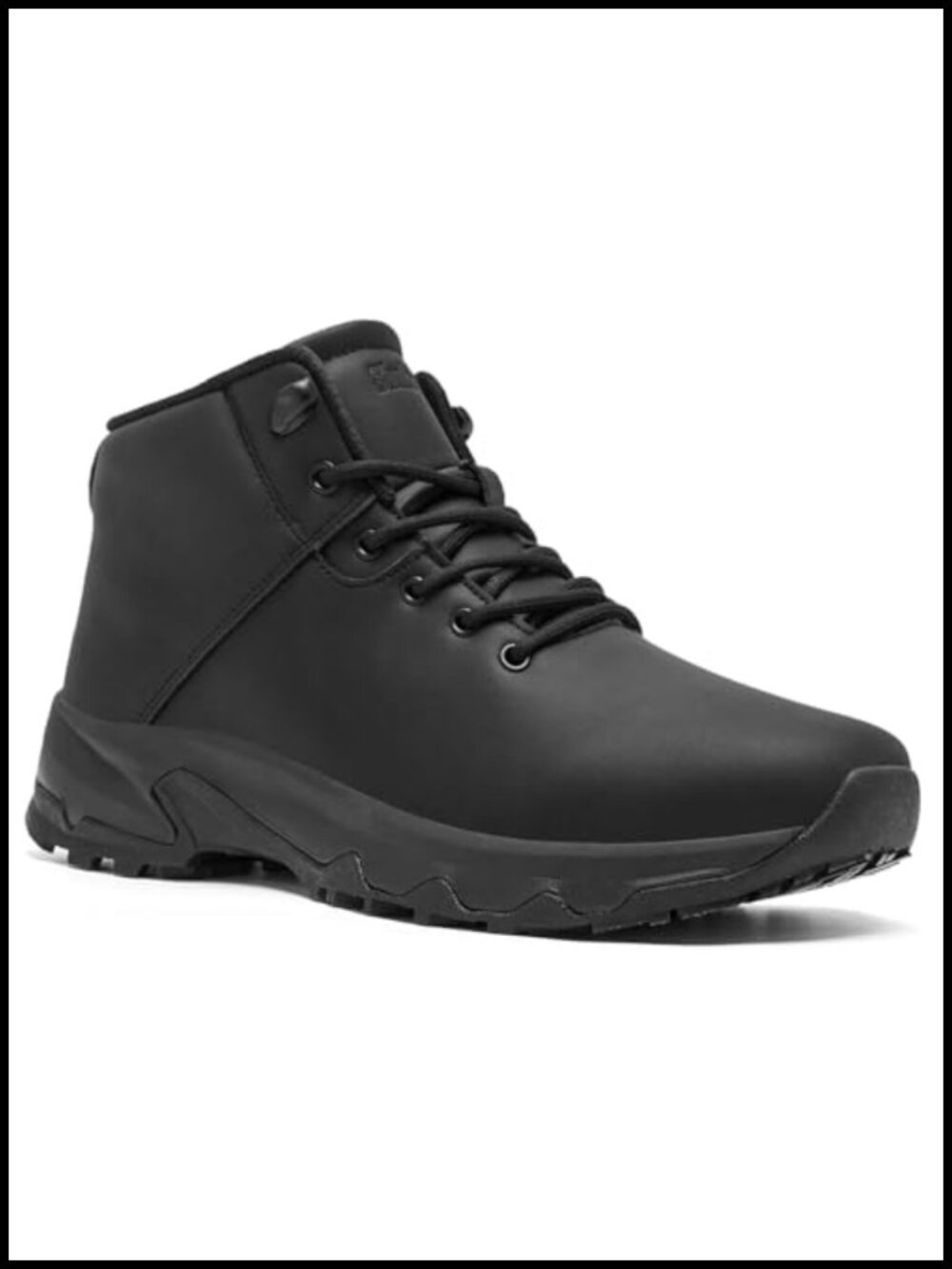 Non Slip Work Boots Men Water Resistant Slip Resistant Food Service